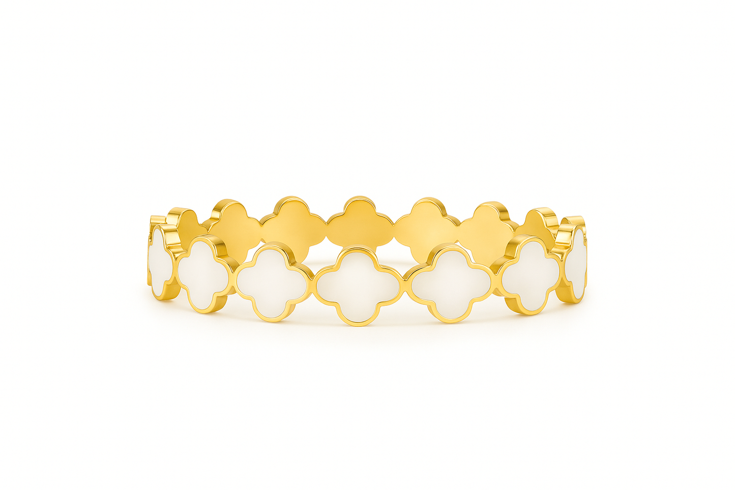 Amoura Bracelet - White Clover