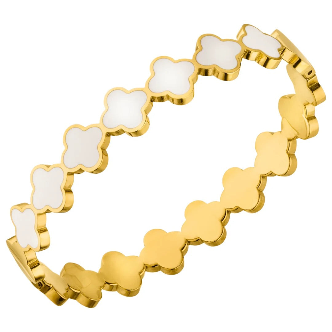 AMOURA BRACELET - WHITE CLOVER