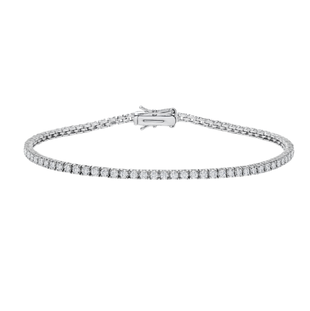 DAYANE TENNIS BRACELET - SILVER