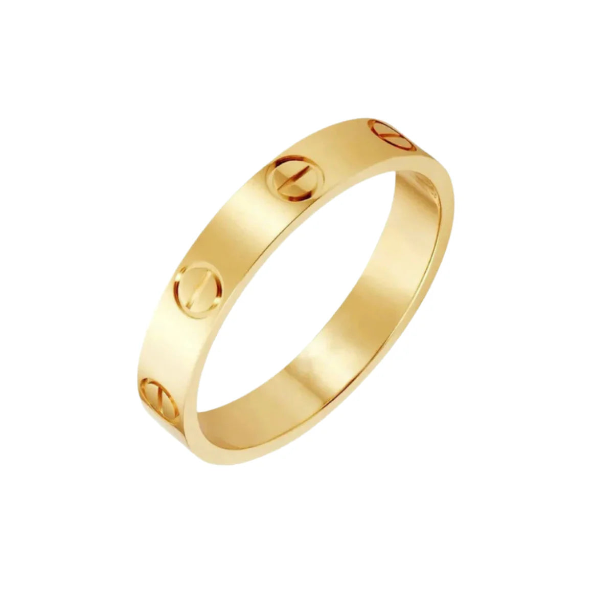 Amoura Love Ring — Gold