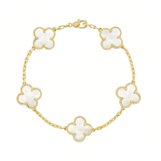 CLOVER BRACELET - WHITE