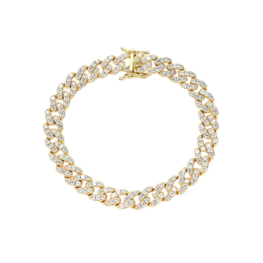 Lia Tennis Bracelet - Gold