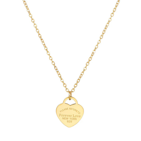 Love Necklace - Gold