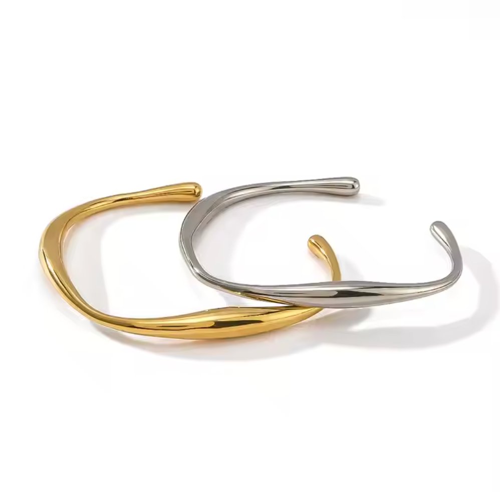 Kenza Bangle - Gold