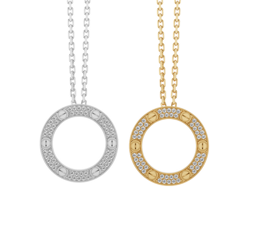 Necklaces Set - Gold and Silver