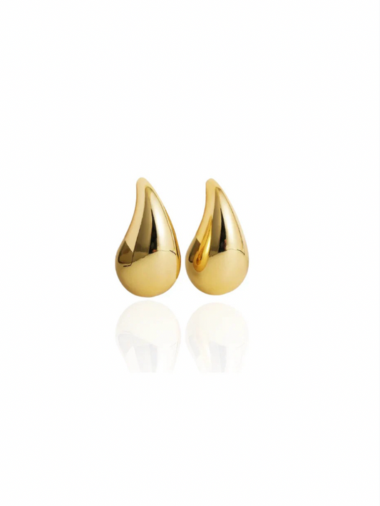 Waterdrop Earrings - Gold