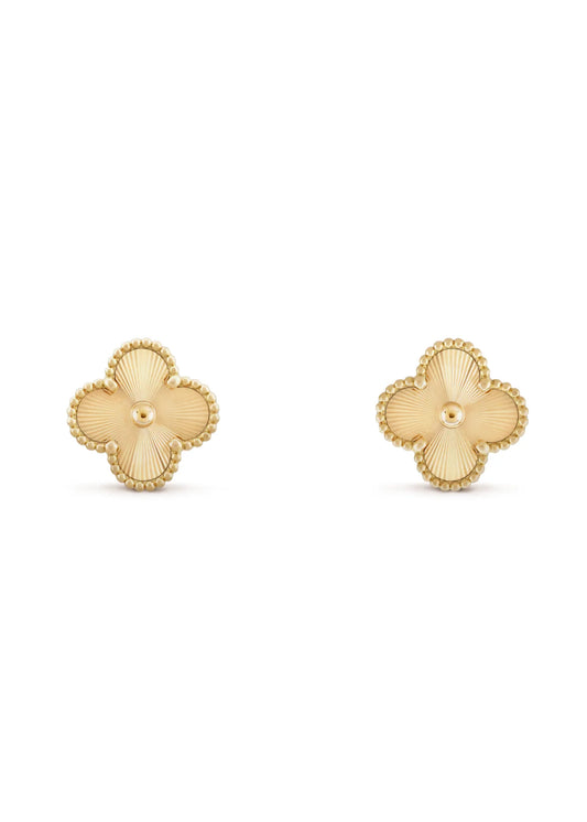 CLOVER EARRINGS - GOLD
